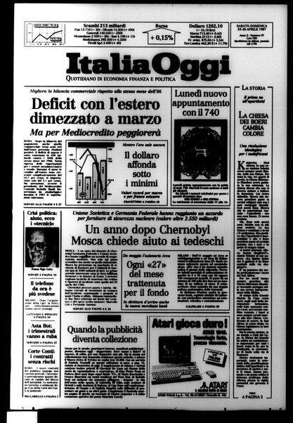 Italia oggi : quotidiano di economia finanza e politica